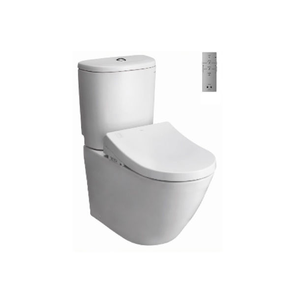 Ảnh của Bàn cầu hai khối kèm nắp rửa điện tử New Washlet CS761DW5